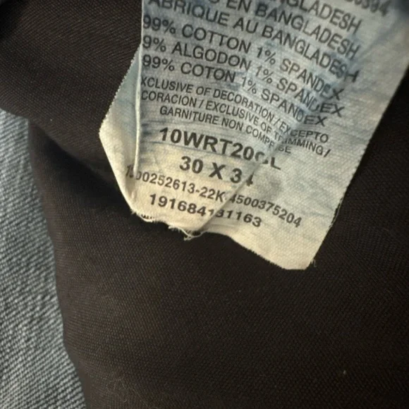 Wrangler Retro Relaxed Boot Cut Men’s Jeans Size 30x34 - Picture 3 of 7